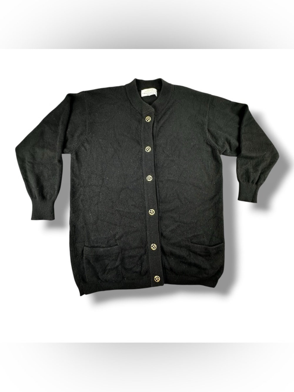 Berk of Burlington Arcade Ballantyne Cashmere Cardigan Scotland L EUC